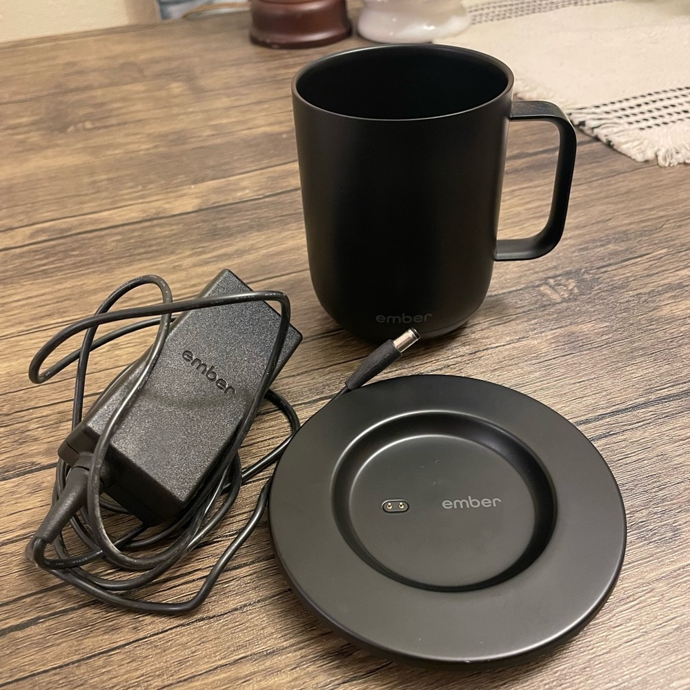 New, without box, Ember 10oz Black Smart Mug
